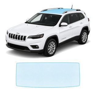 Купить Антигравийная защитная бронепленка по лекалам для Jeep Cherokee KL facelift 2019-2023 - зона крыши 105334 Модельные лекала защитных пленок для Jeep