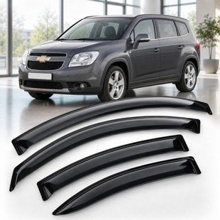 Купити Дефлектори вікон вітровики для Chevrolet Orlando 2010 Скотч 3M (AMC31910) Acrylic 4 шт 110514 Дефлектори вікон Chevrolet