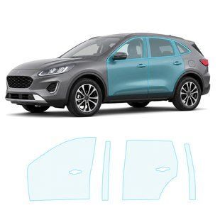 Купити Антигравійна захисна бронеплівка за лекалами для Ford Kuga III 2019- зони дверей і стійки вікон 104461 Модельні лекала захисних плівок для Ford