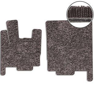 Buy Pile mats for DAF XF 95 2002-2006 with heel pad Brown 2 pcs (Magnum) 84512 Floor mats fo DAF