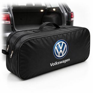 Купить Сумка органайзер техпомощи Volkswagen 53х19х13 2 отделения Черная 24271 Сумки органайзеры