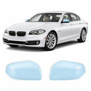 Купить Антигравийная защитная бронепленка по лекалам для BMW 5 Series F10 facelift 2013-2017 - зеркала 102147 Модельные лекала защитных пленок для Bmw