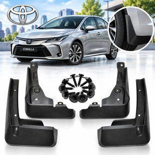 Купить Брызговики для Toyota Corolla 2018- E210 Europe Комплект 4 шт (BTYCL1921-E) 89841 Брызговики Toyota