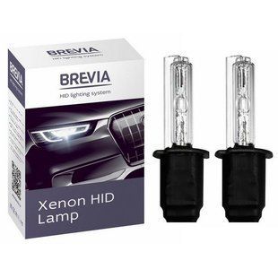 Купити Лампа Ксенон H3 6000K 35W Brevia 12360 (2шт) 24405 Біксенон &ndash; Моноксенон