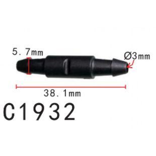 Buy Connector for tubes d5.7mm Ford (C1932) 73724 Connectors