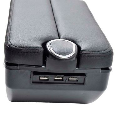 Купить Подлокотник Универсальный Выдвижной пепельница подстаканник 14 см 7 USB 66868 Подлокотники в авто