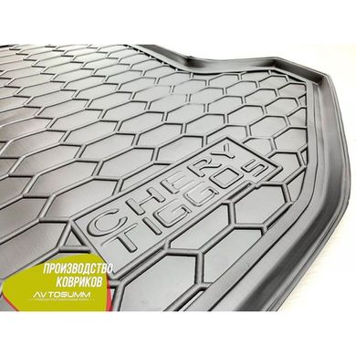 Купити Автомобільний килимок в багажник Chery Tiggo 5 2015 - Гумо - пластик 41980 Килимки для Chery