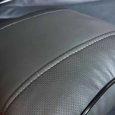 Купить Подушка на подголовник с логотипом Volkswagen Экокожа 3D Цветной лого Черная-Черный кант 1 шт 91813 Подушки на подголовник - под шею