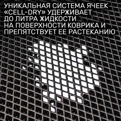 Купить Коврики в салон EVA для Hyundai Sonata NF 2004-2010 с подпятником Черные-Красный кант 5 шт 67227 Коврики для Hyundai