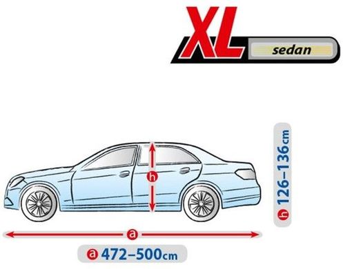 Купить Тент автомобильный для Седана Kegel-Blazusiak XL 510 x 136 См Basic Garage (5-3964-241-3021) 40588 Тенты для седанов