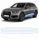 Buy Pre-cut paint protection film for Audi Q7 4M 2015-2019 - lower body area 101682 Model-specific paint protection film patterns for Audi