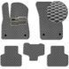 Buy EVA floor mats for Audi Q7 (4M) 2015-2019 with heel pad Grey 5 pcs 84409 Floor mats for Audi