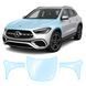 Купити Антигравійна захисна бронеплівка за лекалами для Mercedes-Benz GLA H247 facelift 2023- капот і передні крила 106963 Модельні лекала захисних плівок для Mercedes-Benz