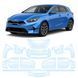 Купити Антигравійна захисна бронеплівка за лекалами для Kia Ceed CD facelift 2022- - повний кузов 105513 Модельні лекала захисних плівок для Kia