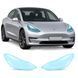 Buy Pre-cut paint protection film for Tesla Model 3 I 2017-2023 - optics (headlights & fog lights) 109296 Model-specific paint protection film patterns for Tesla
