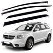 Buy Window deflectors wind deflectors for Dodge Journey / Fiat freemont 2008-2020 Voron Glass 67328 Window deflectors for Renault