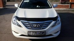 Купить Дефлектор капота мухобойка для Hyundai Sonata (YF) 2009-2015 7264 Дефлекторы капота Hyundai