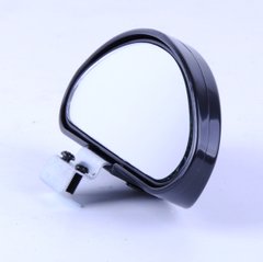 Купить Зеркало автомобильное внешнее дополнительное полумесяц Elegant 115 х 55 мм Черное (EL 130500) 24168 Зеркала Дополнительные наружные