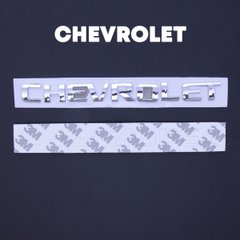 Купить Эмблема надпись Chevrolet скотч 3M 195 x 18 мм 22200 Эмблема надпись на иномарки
