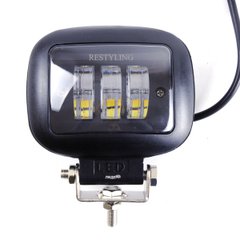 Купить Светодиодная дополнительная LED фара 45W (15W*3) 10-30V 120x100x60 mm (Ближний-желтый Дальний-белый) 38807 Дополнительные LЕD фары