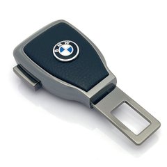 Купити Заглушка перехідник ременя безпеки з логотипом BMW Темний хром 1 шт 39420 Заглушки ременя безпеки