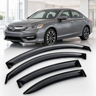 Buy Window deflectors for Honda Accord IX Sd 2012-2018 3M Tape (AMH12712) Acrylic 4 pcs 110565 Window deflectors for Honda