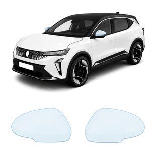 Купить Антигравийная защитная бронепленка по лекалам для Renault Scenic E-Tech I 2024- зеркала 108629 Модельные лекала защитных пленок для Renault