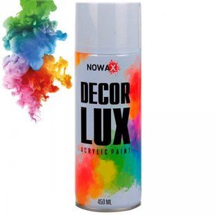 Купити Акрилова фарба Nowax Спрей 450 мл Білий матовий (matt white/ral9010) 58840 Фарби аерозольні