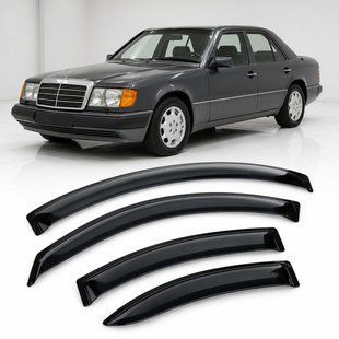 Купити Дефлектори вікон вітровики для Mercedes E-class Sd (W124) 1984-1995 Скотч 3M (AMM30984) Acrylic 4 шт 110615 Дефлектори вікон Mercedes-Benz