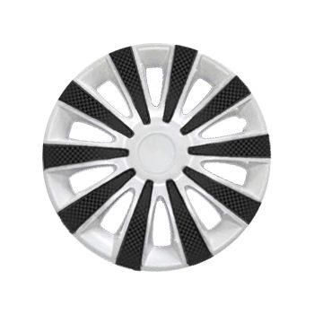 Купить Колпаки для колес Star Карат R15 Белые Супер Черный 4 шт 21762 15 (Star)