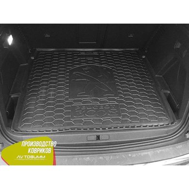 Купити Автомобільний килимок в багажник Peugeot 3008 2017 - верхня полиця / Гумовий (Avto-Gumm) 29223 Килимки для Peugeot