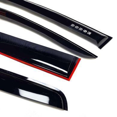 Buy Window deflectors wind deflectors for Dodge Journey / Fiat freemont 2008-2020 Voron Glass 67328 Window deflectors for Renault