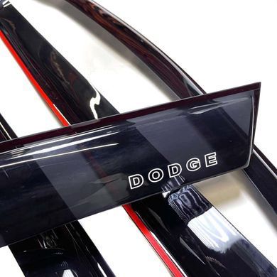 Buy Window deflectors wind deflectors for Dodge Journey / Fiat freemont 2008-2020 Voron Glass 67328 Window deflectors for Renault