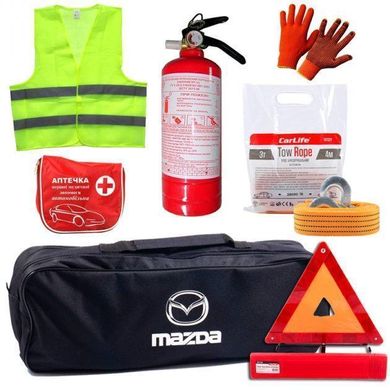 Купити Набір автомобіліста технічної допомоги для Mazda з логотипом марки авто 40240 Набори техдопомоги та догляду для автомобіліста