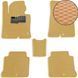 Buy EVA floor mats for Hyundai Sonata (LF) 2016-2021 USA Korea (Metal heel pad) Beige 5 pcs 63052 Floor mats for Hyundai