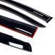 Buy Window deflectors wind deflectors for Dodge Journey / Fiat freemont 2008-2020 Voron Glass 67328 Window deflectors for Renault - 3 photos from 3