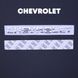 Купити Емблема - напис Chevrolet скотч 3M 195x18 мм (Польща) 22200 Емблема напис на іномарки - 1 фото из 2