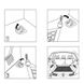 Купити Сітка двошарова для підлоги в багажник Elegant 800 x 600 мм (EL 100 675) 39103 Сітки органайзери - 5 фото из 5