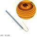 Buy Aluminum LED strip 24V - 25 cm - 1A 18LED - in silicone, solid strip effect, white light (5630) 95069 LED strips