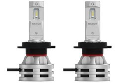 Купить LED лампы автомобильные H7 радиатор+кулер 8000Lm NARV A 24W / 6500K / IP67 / 8-48V 2шт 180333000 25825 Лампы - LED основного света