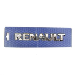 Купить Эмблема надпись Renault Megane Clio скотч 3М 133 x 17 мм 39688 Эмблема надпись на иномарки