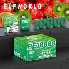 Купить Elf Bar World PE10000 POD 5% Strawberry Kiwi Клубника Киви (Подзаряжаемый) 62428 Одноразовые POD системы