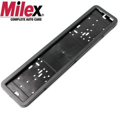 Купить Рамка номера Milex нержавейка черная матовая Супер качество 1 шт (RT-25351) 32067 Рамка номера - Универсальная - Американский тип