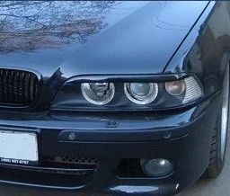 Купить Реснички фар Fly для BMW E39 1996-2002 Черные 2 шт 32360 Реснички - Защита фар