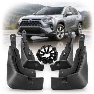 Купить Брызговики для Toyota Rav 4 2018- 2WD ДВС Комплект 4 шт (BTYRV2221-2WD) 89843 Брызговики Toyota