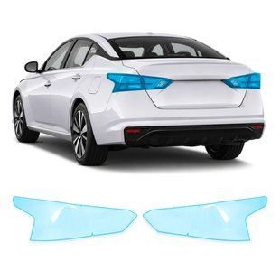 Купити Антигравійна захисна бронеплівка за лекалами для Nissan Altima L34 2019- задні ліхтарі стопи 107591 Модельні лекала захисних плівок для Nissan