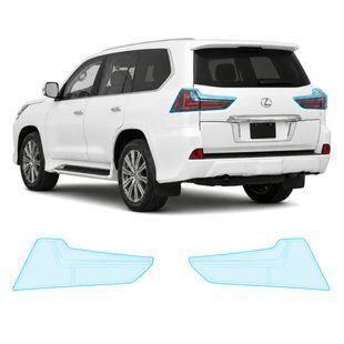 Buy Pre-cut paint protection film for Lexus LX J200 facelift 2 2016-2021 - rear brake lights 106259 Model-specific paint protection film patterns for Lexus