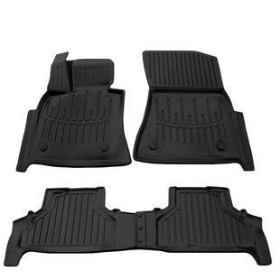 Купити Автомобільні 3D килимки в салон для Bmw X5 (E70) 2007-2013 / Високий борт 39029 Килимки для Bmw