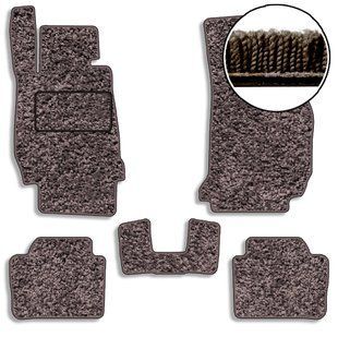Buy Carpet floor mats for BMW 3 (F30 / F31) 2011-2019 with heel pad Brown 5 pcs (Magnum) 80495 Floor mats for Bmw