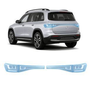 Купити Антигравійна захисна бронеплівка за лекалами для Mercedes-Benz EQB 2021- задні ліхтарі стопи 106859 Модельні лекала захисних плівок для Mercedes-Benz